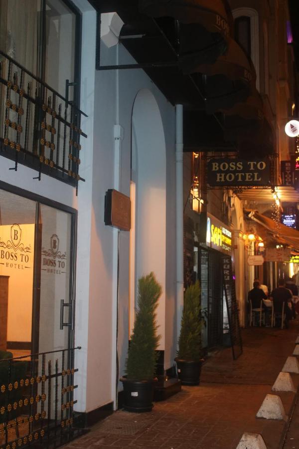 Boss To Taksim Istanbul Eksteriør billede