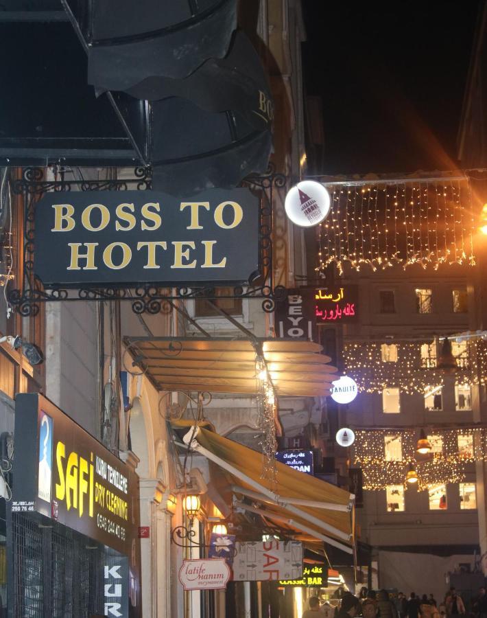 Boss To Taksim Istanbul Eksteriør billede